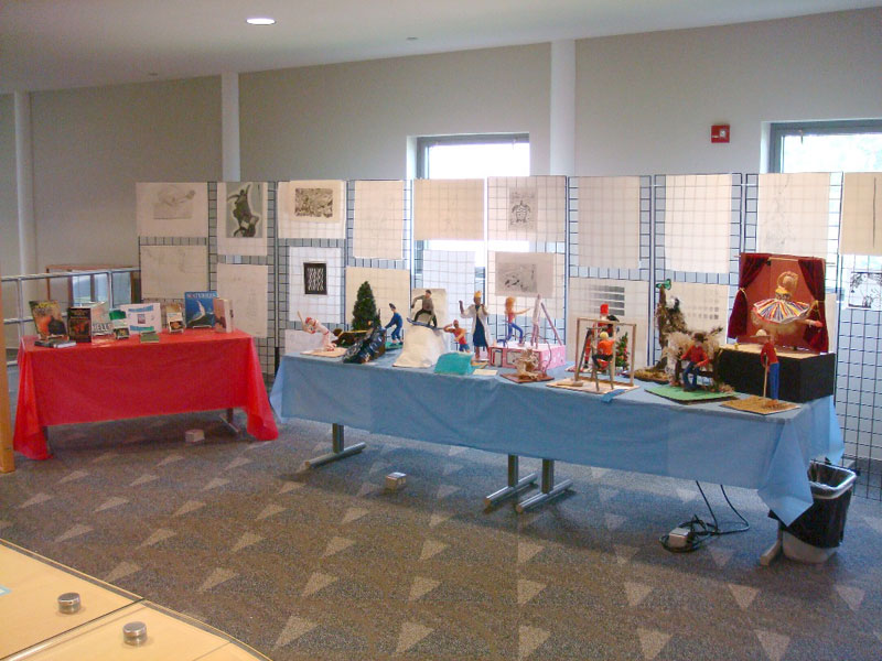 Library on Display Area